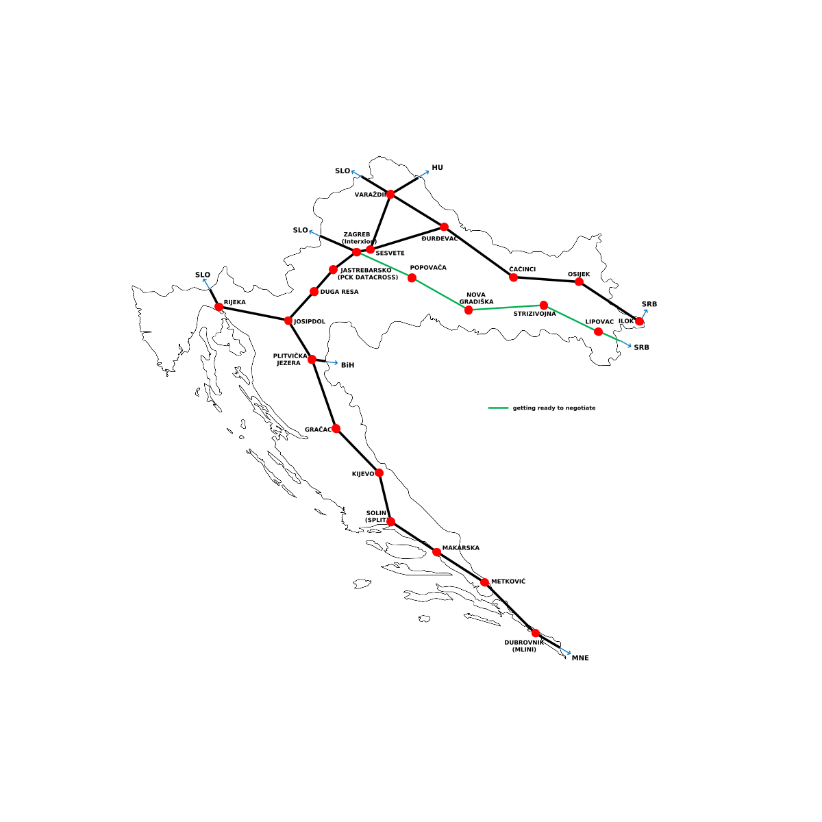 Network map